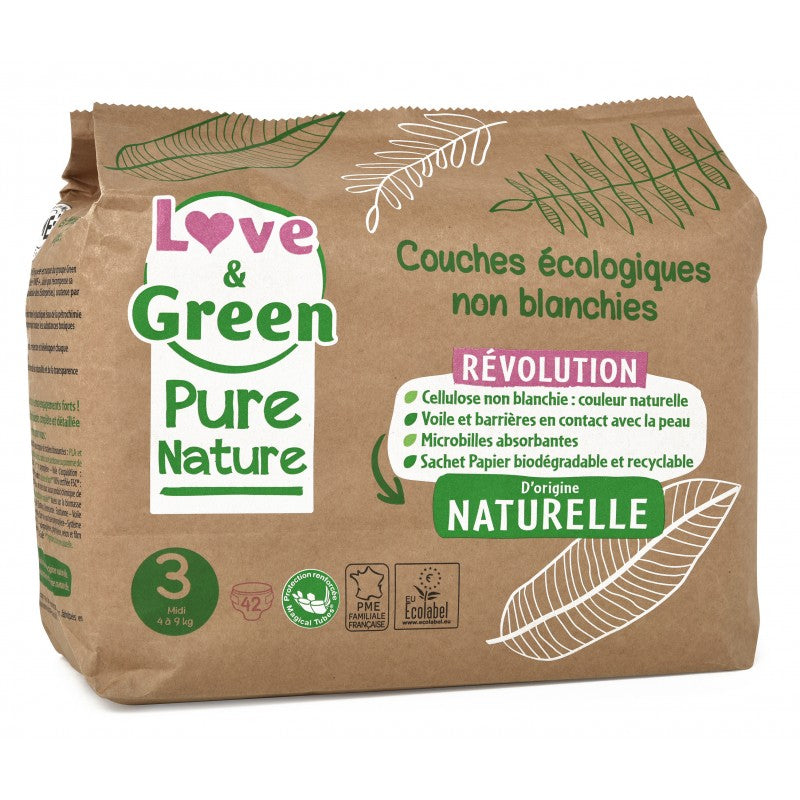 Love and Green  Couches écologiques Pure Nature - taille 3