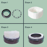 Sangenic Tec | 3 recharges Sangenic Twist & Click