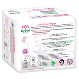 Love and Green | Serviettes écologiques Ultra-nuit XL
