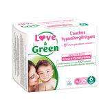 Love and Green | Eco-friendly Size 6 Diapers