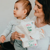 Love and Green | Hypoallergenic Maxi Squares 100% Cotton - 70 pcs
