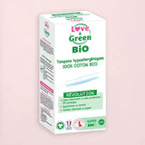 Love and Green | 100% Organic Cotton Tampons with Applicator - Super