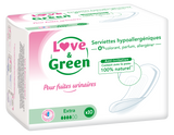 Love and Green | Serviettes pour fuites urinaires extra