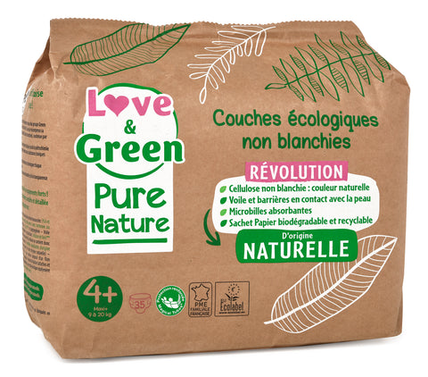 Love and Green | Couches écologiques Pure Nature - taille 4+