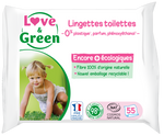 Love and Green | Lingettes toilettes écologiques
