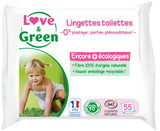 Love and Green | Lingettes toilettes écologiques