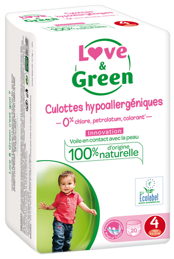 Acheter Promotion Love & Green Couches culottes T4 7/14kg écologiques