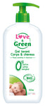 Love and Green | Gel lavant corps et cheveux bio