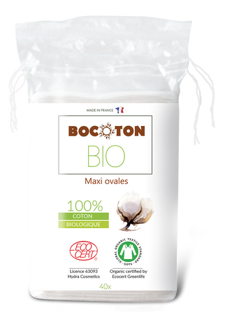 Bocoton | Maxi Ovales à démaquiller - 100% coton