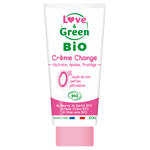 Love and Green | Crème change bio - peaux sensibles à réactives - flacon de 100ml