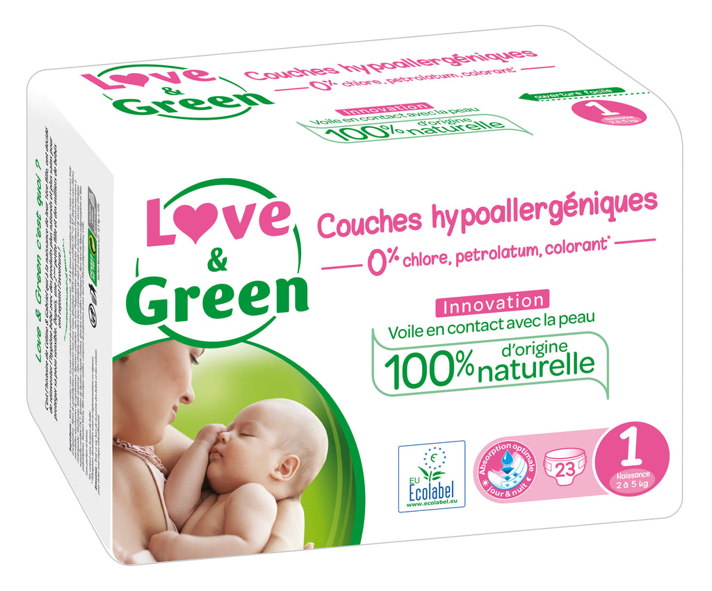 Babygreen -  En  exclusivité sur Babygreen.ch les couches Love & Green, fabriquées en  Suisse!